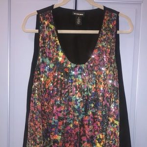 Lane Bryant sequin blouse